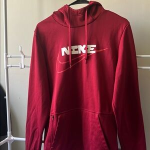 Nike Men's Red Hoodie